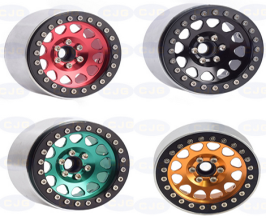 AZTAB 2.2 "CNC Aluminum Alloy RC Crawler Wheels 450g