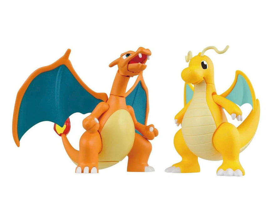 Bandai Charizard & Dragonite "Pokemon" Plastic Model Kit