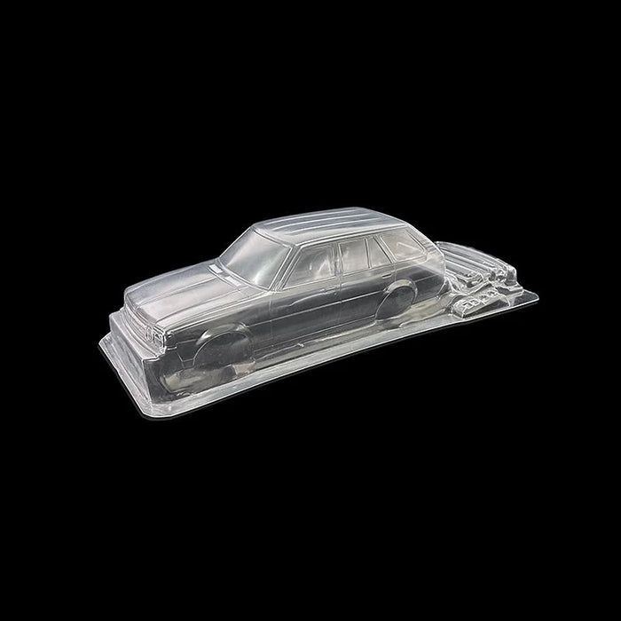 1/10 Corolla Van KE70 RC Car Polycarbonate Clear Body Shell With Sticker (257mm Wheelbase/195mm Width)