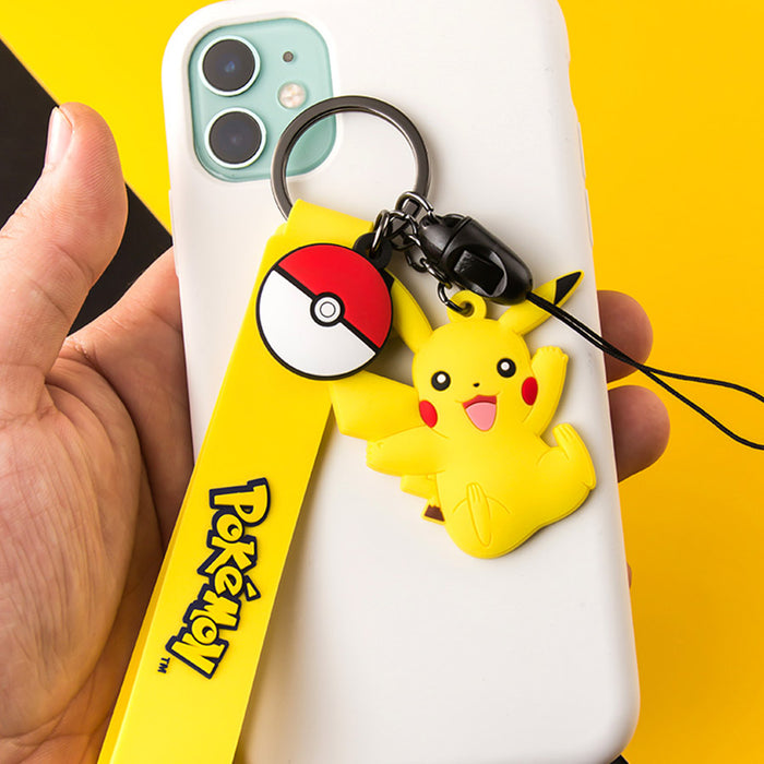 Pokemon Porte Cle Gomme Pikachu Smile