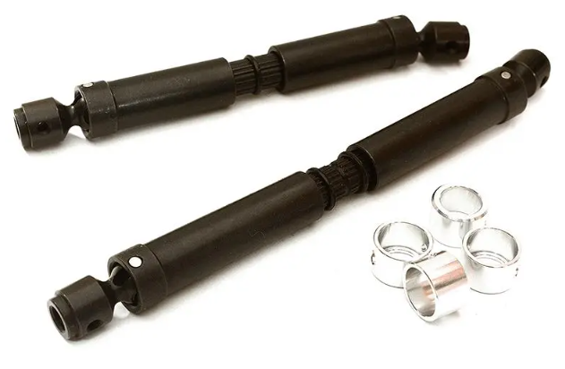 Billet Machined Center Drive Shafts for Traxxas TRX-4 Crawler (12.8in WB)