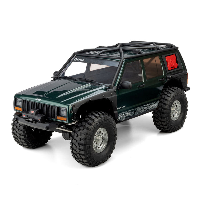 1/10 SCX10 III Jeep Cherokee XJ 4X4 RTR Brushed Rock Crawler, Green