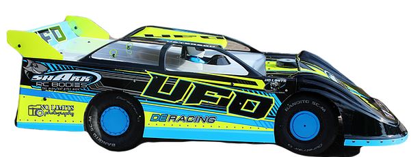 Shark RC U.F.O. Late Model & Spoiler