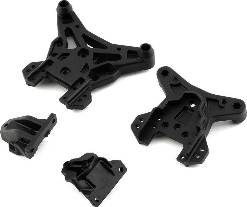 Team Associated RIVAL MT8 Shock Towers and Center Brace Mounts