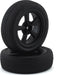 Team Associated DR10 Front Pre-Mounted Drag Racing Tires (2)