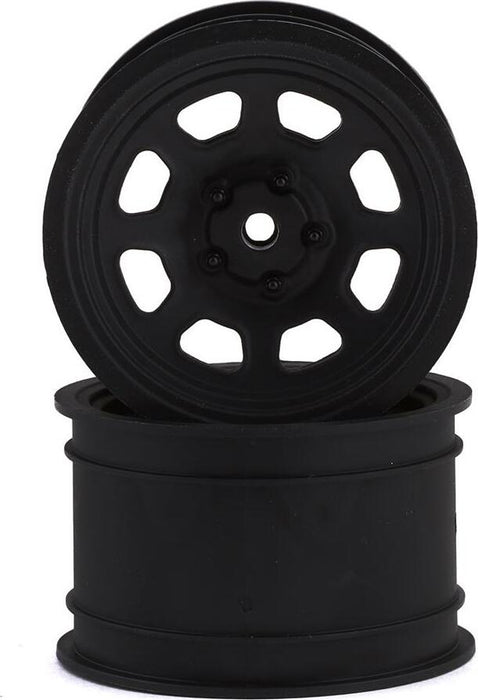 Team Associated SR10 Rear Wheels (Black) (2)