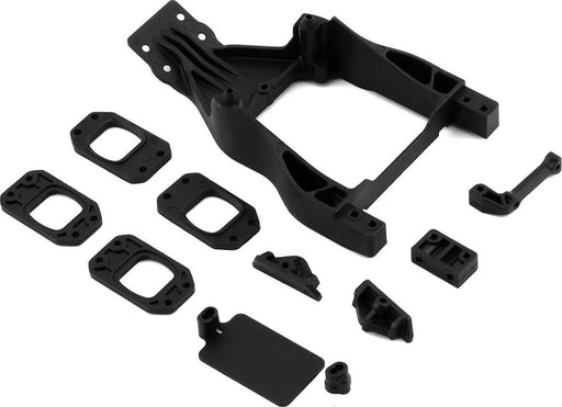 Team Associated DR10M Front Chassis Plate and Gearbox Mount Set