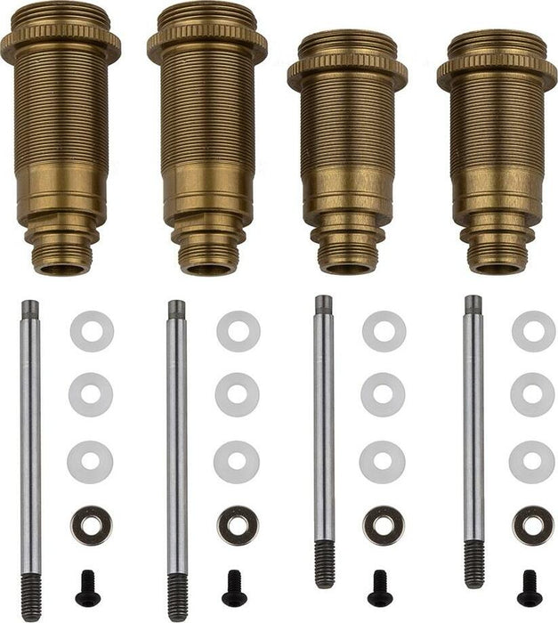 Team Associated Factory Team FOX Kashima Coated V2 Shock Set (12x23/12x27.5mm)
