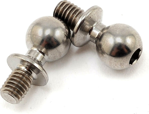 Team Associated 4mm Factory Team Heavy Duty Titanium Ball Stud Set (2)