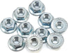 Team Associated M4 Serrated Wheel Nuts (10)