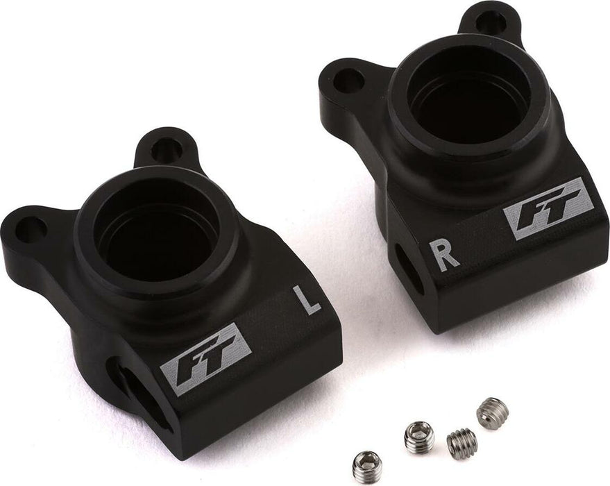Team Associated RC10B6.2 Factory Team Aluminum Rear Hubs (Black)