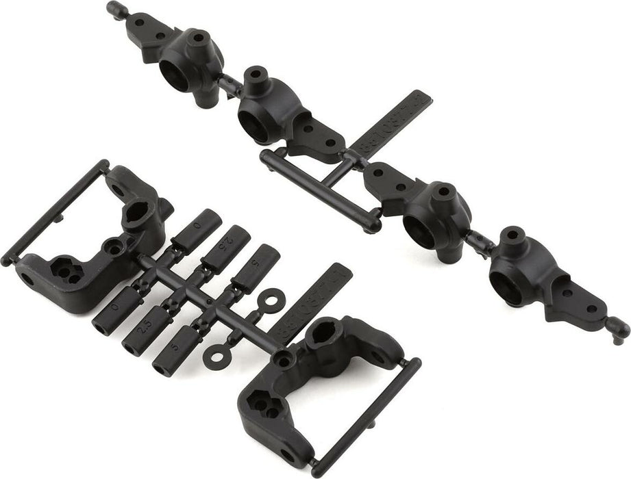 Team Associated RC10B6.4 -1mm Scrub Caster and Steering Blocks