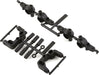 Team Associated RC10B6.4 -1mm Scrub Caster and Steering Blocks