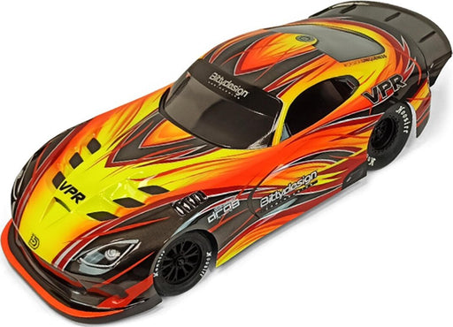 Bittydesign VPR 1/10 Pro No Prep Street Eliminator Drag Racing Body (Clear)