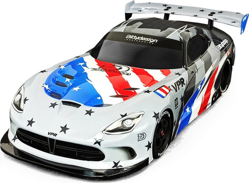 Bittydesign VPR 1/7 Supercar Body (Clear) (Arrma Felony)