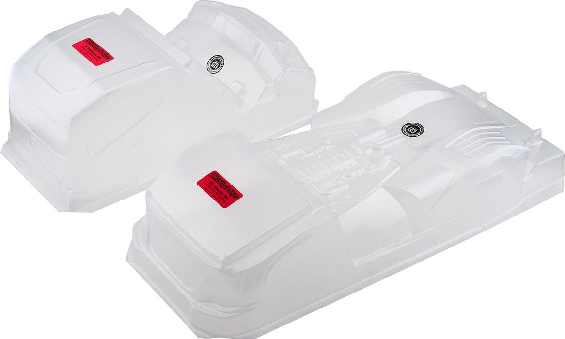 Bittydesign Iron 1/10 Truck Body (Clear) (190mm)