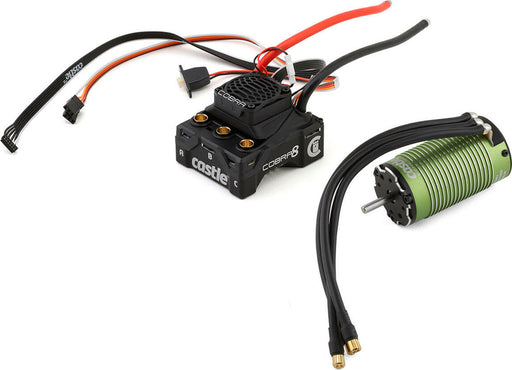 Castle Creations Cobra 8 6S 1/8 Scale Brushless Motor and ESC Combo (2200Kv)