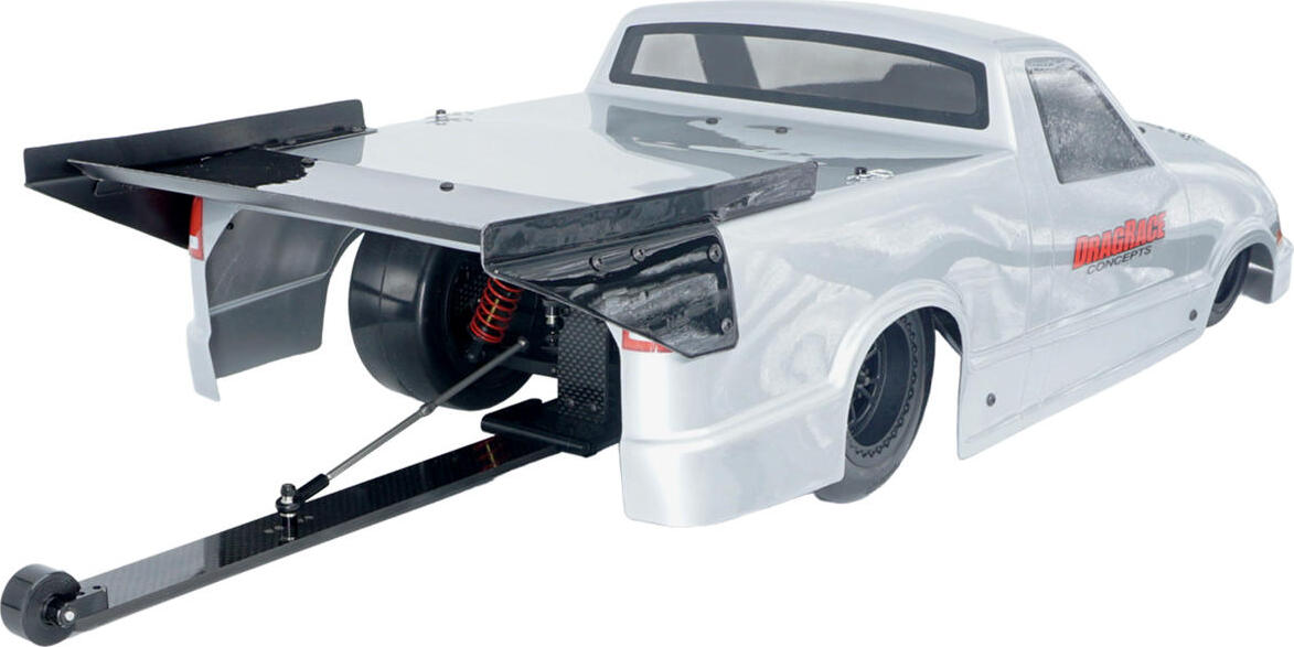 DragRace Concepts S10 Outlaw No Prep Drag Wing Set (Clear)
