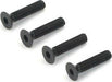 DuBro 3x14mm Flat Head Socket Screws (4)