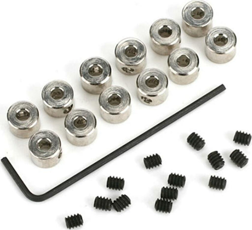 DuBro 3/32" Bulk Dura-Collars (12)
