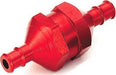 DuBro In-Line Fuel Filter (Red)