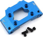 Exotek DR10 Aluminum HD Front Bulkhead (Blue)