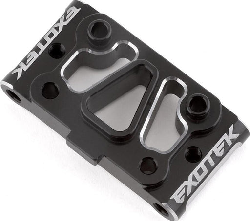 Exotek TLR 22S Drag HD Aluminum Front Pivot (Silver/Black)