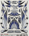 Firebrand RC Concept Phoenix Decal (Blue) (8.5x11")