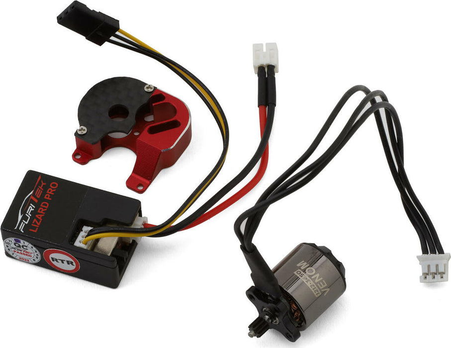 Furitek SCX24 Starter 118 2S Brushless ESC and Venom Motor Combo