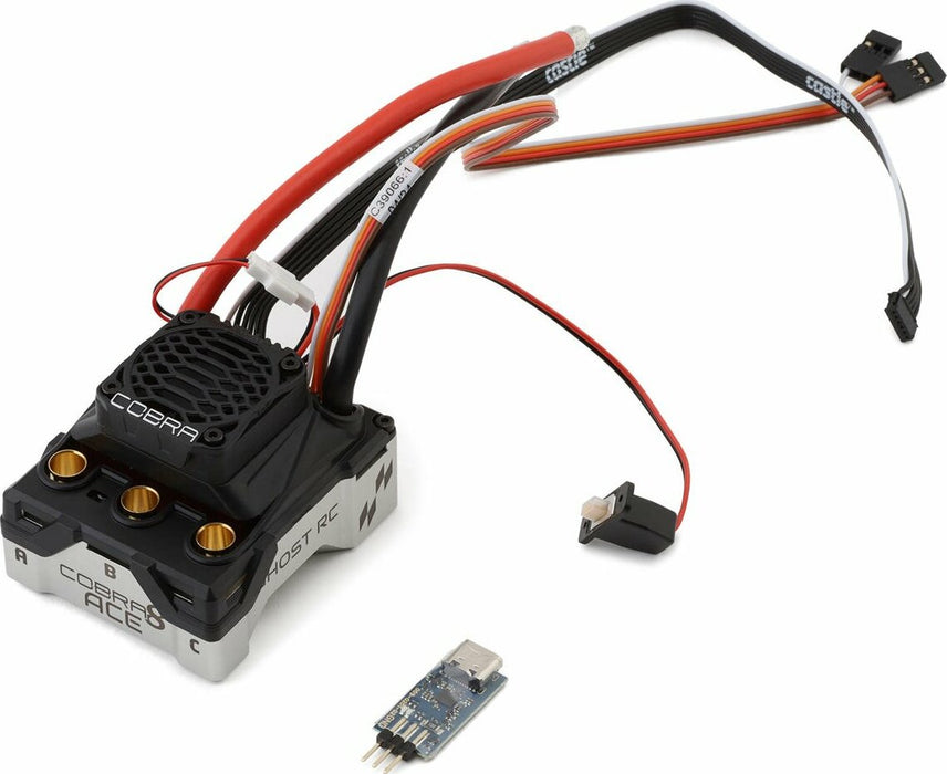 Ghost RC Cobra 8 ACE 1/10 No Prep Drag Brushless Sensored ESC (2-4S)