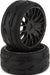 GRP Tires GT - TO3 Revo Belted Pre-Mounted 1/8 Buggy Tires (Black) (2) (XM5)