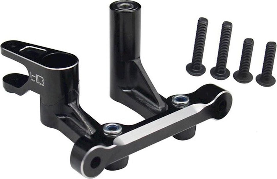 Hot Racing Losi Super Baja Ray/Rock Rey Aluminum Steering Bellcrank Set (Black)