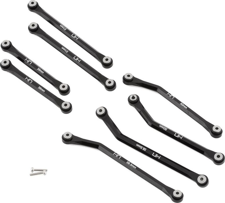 Hot Racing Axial SCX24 Aluminum High Clearance 4 Link Set (133.7mm)