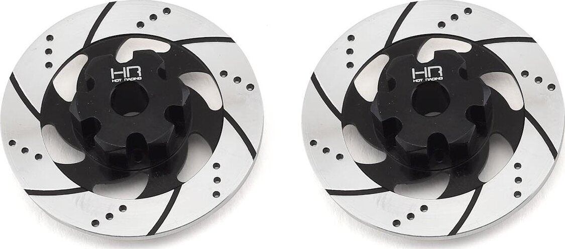 Hot Racing Unlimited Desert Racer Aluminum Hub Hex w/Brake Disc (2)