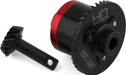 Hot Racing 1/16 Traxxas Steel Helical Spiral Gear Set w/Aluminum Cover Plate