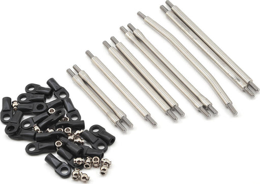 Incision SCX10 II 1/4" Stainless Steel Link Kit (10) (12.3" Wheelbase)