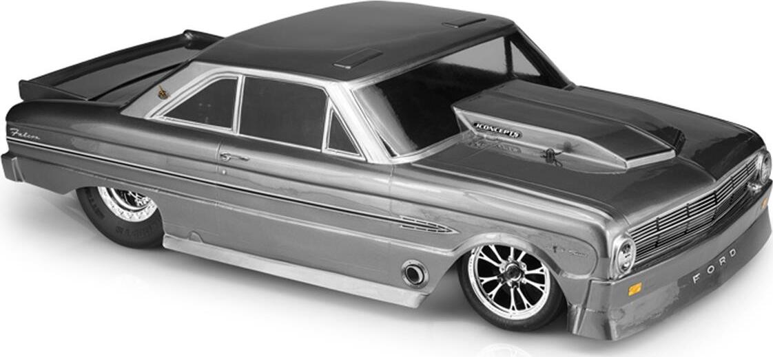 JConcepts 1963 Ford Falcon Street Eliminator Drag Racing Body (Clear)