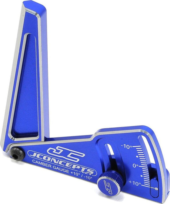 JConcepts Aluminum Camber Gauge (85mm) (Blue)