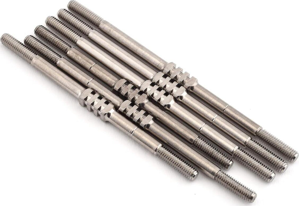 JConcepts RC10T6.1/SC6.1 Titanium Turnbuckle Set