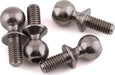 JConcepts 5.5x6mm Titanium Ball Stud (4)