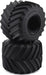 JConcepts 5.6" Renegades Monster Truck Tire w/React Foams (2) (Blue)