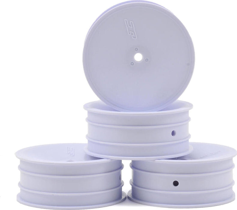 JConcepts 12mm Hex Mono 2.2 Front Wheels (4) (B6/B5/RB6) (White)