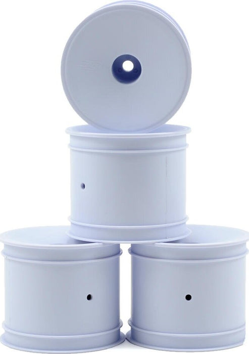 JConcepts 12mm Hex Mono 1/10 Stadium Truck Wheel (4) (T4.1) (White)