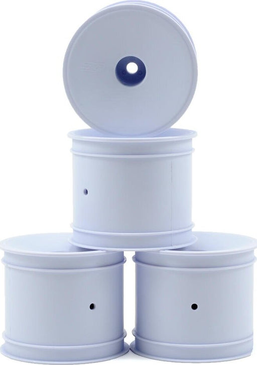 JConcepts 12mm Hex Mono 1/10 Stadium Truck Wheel (4) (T4.1) (White)