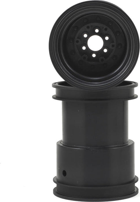 JConcepts Tribute 2.6x3.6" Monster Truck Wheel (Black) (2)