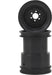 JConcepts Tribute 2.6x3.6" Monster Truck Wheel (Black) (2)