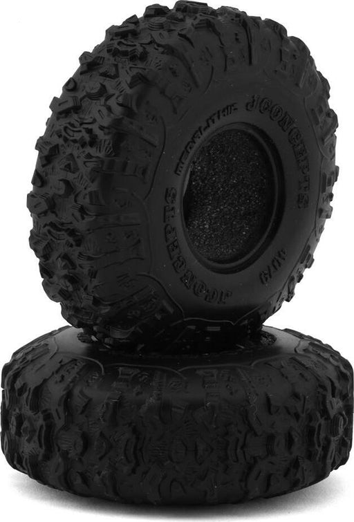 JConcepts Megalithic 1.0" Micro Crawler Tires (2) (63mm OD) (Green)