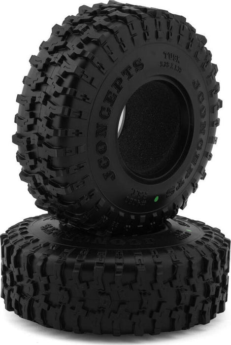 JConcepts Tusk 2.2" All Terrain Rock Crawler Tires (2) (Green)