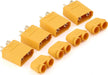 Maclan XT90 Connectors (4 Male) (Yellow)
