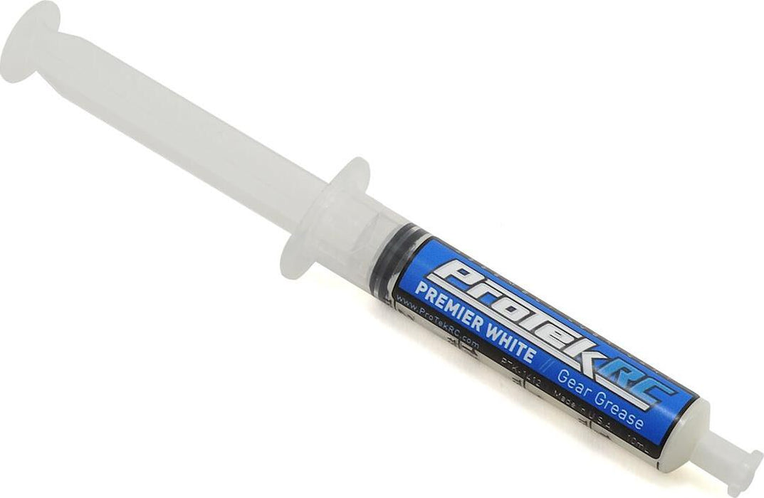 ProTek RC "Premier White" Friction & Noise Reducing Gear Grease Lubricant (10ml)